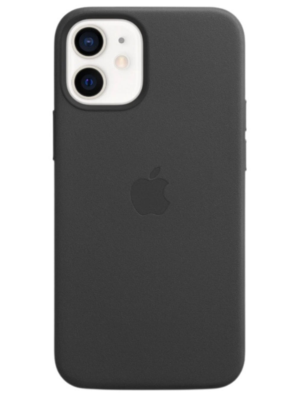 Apple Black iPhone 12 Mini Leather Case